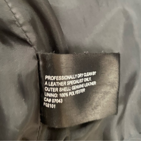 Bernardo genuine leather jacket - Picture 5 of 5